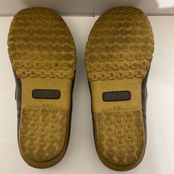 L.L Bean Duck Boots Men's Loafer Style Bean Boots Size 7 - Picture 8 of 10